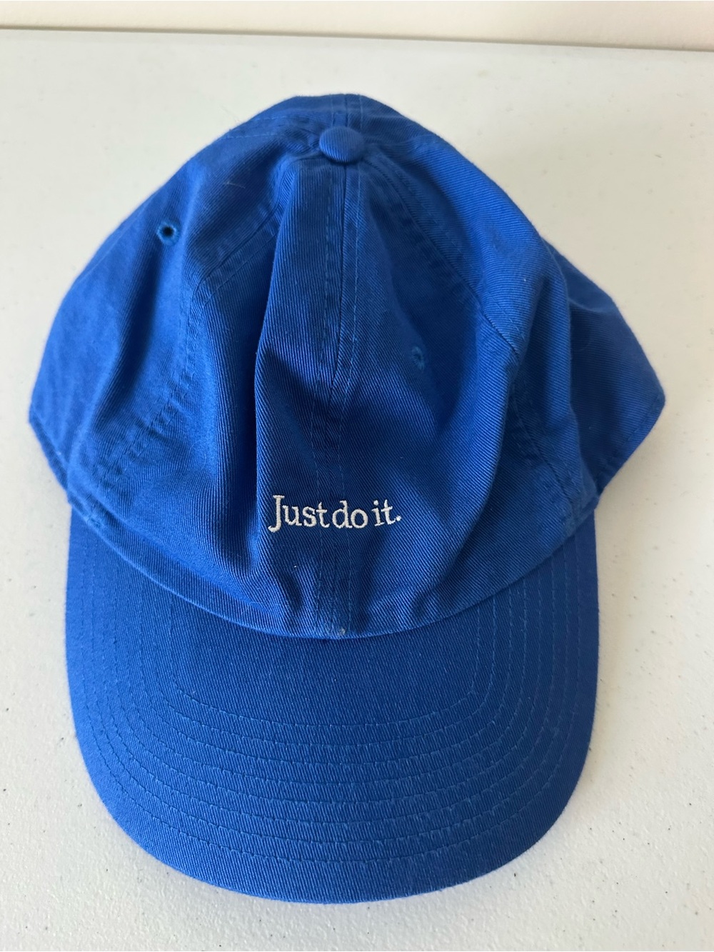 Nike unisex Blue 'Just Do It.' Baseball CapNWOT